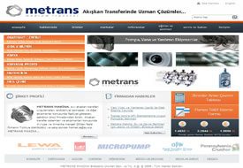 METRANS MAKİNADAN FARK YARATAN WEB SİTESİ