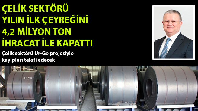 Çelik sektörü Ur-Ge projesiyle kayıpları telafi edecek