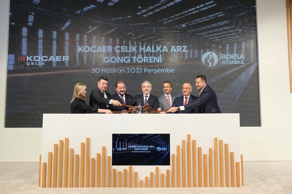 Kocaer Çelik yılın en büyük halka arzına imza attı