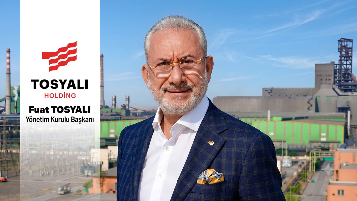 TOSYALI, DÜNYANIN İLK 50 ÇELİK ÜRETİCİSİ ARASINDA EN HIZLI BÜYÜYEN ŞİRKET OLDU