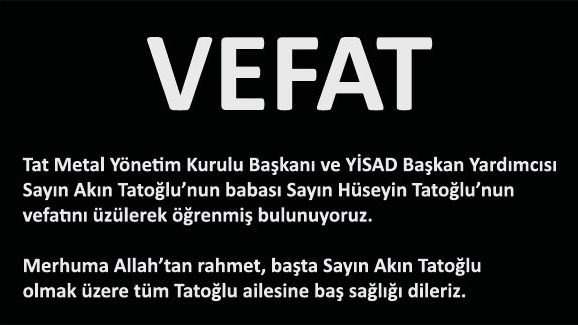 Vefat ve Başsağlığı