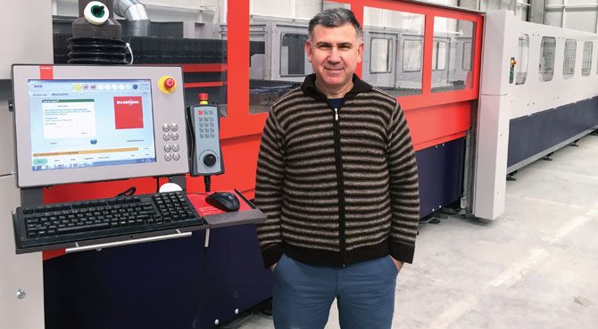 Bystronic ile güzel bir işbirliğimiz var