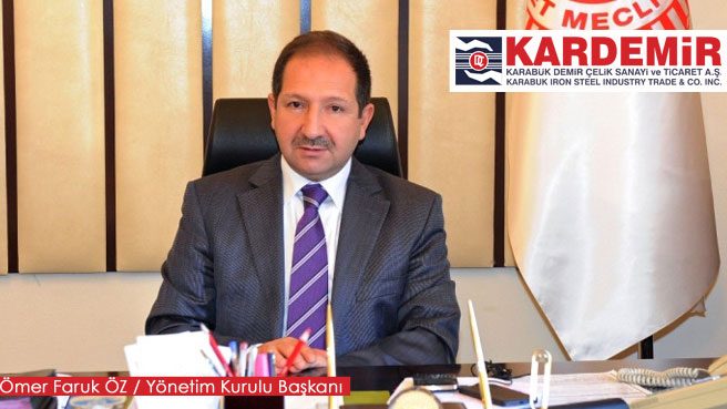 KARDEMİR'DE BAYRAK DEĞİŞİMİ