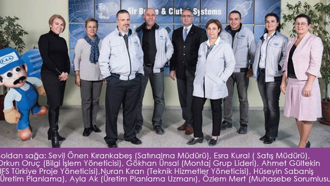 F.S.S. FREN SİSTEMLERİ, IFS ERP İLE İŞ SÜREÇLERİNDE VERİMLİLİK VE MALİYET AVANTAJI SAĞLADI