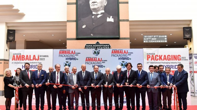 Ziyaretçi rekoruyla kapanan Avrasya Ambalaj Fuarı'nda, 130 ülkeden 13.000 yabancı iş insanı da yatırımlarını fuarda yaptı